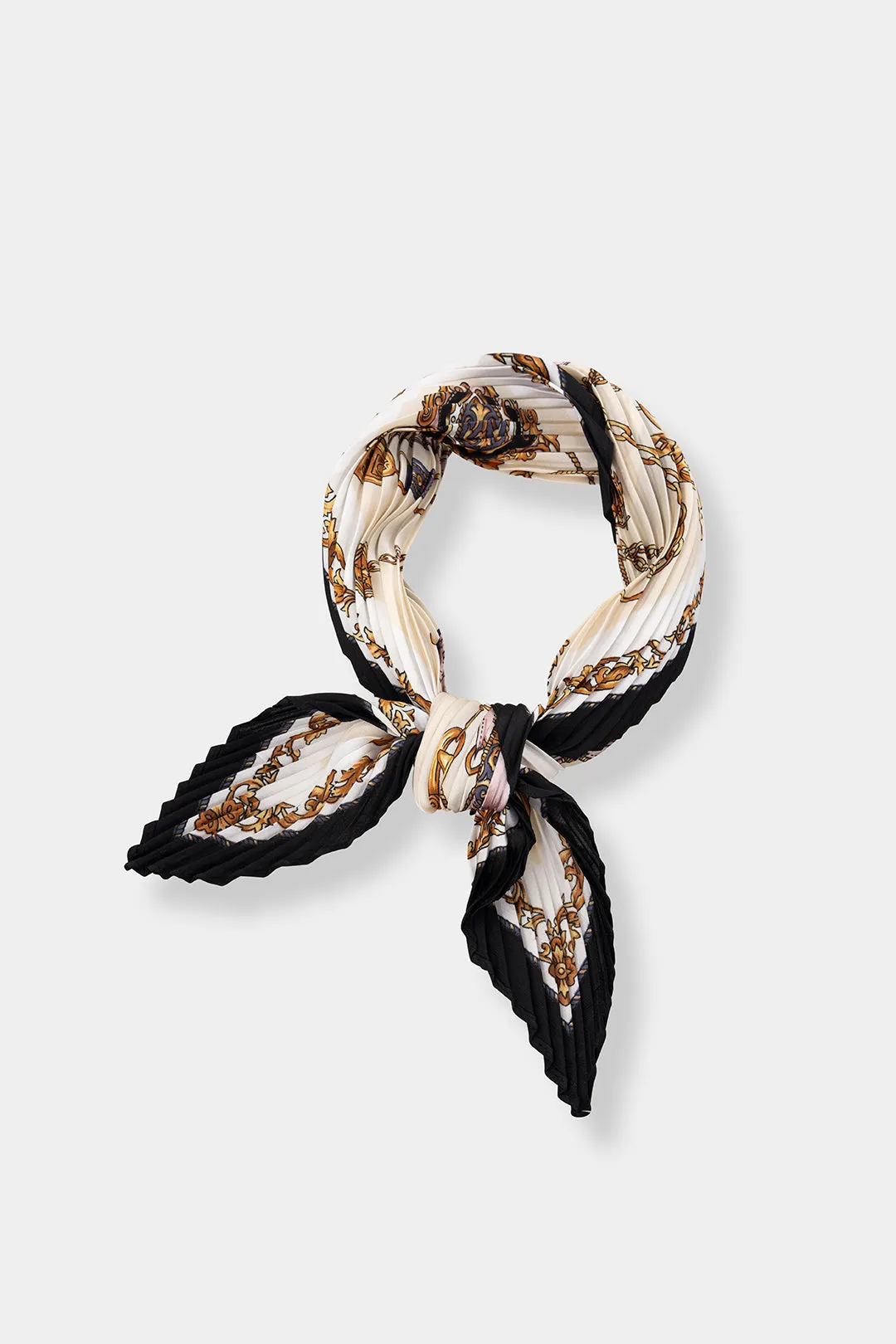 Silk Hairband Wrinkle Scarf sold by Micas