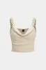 Braided Cowl Neck Cami Top sold by Micas