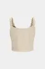 Braided Cowl Neck Cami Top sold by Micas