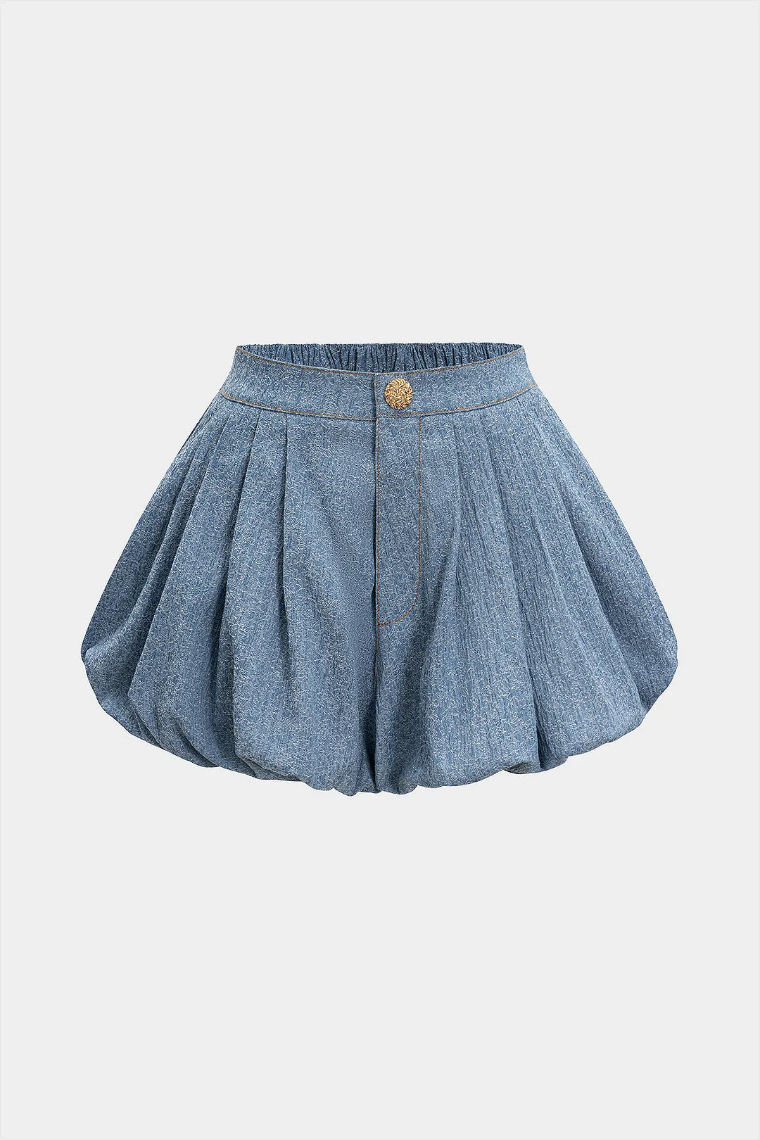 Button Puff Skort sold by Micas
