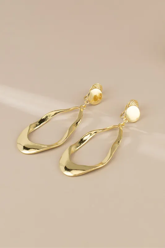 Geometric Design Earrings sold by Micas