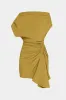 Ruched Short Sleeve Mini Dress sold by Micas