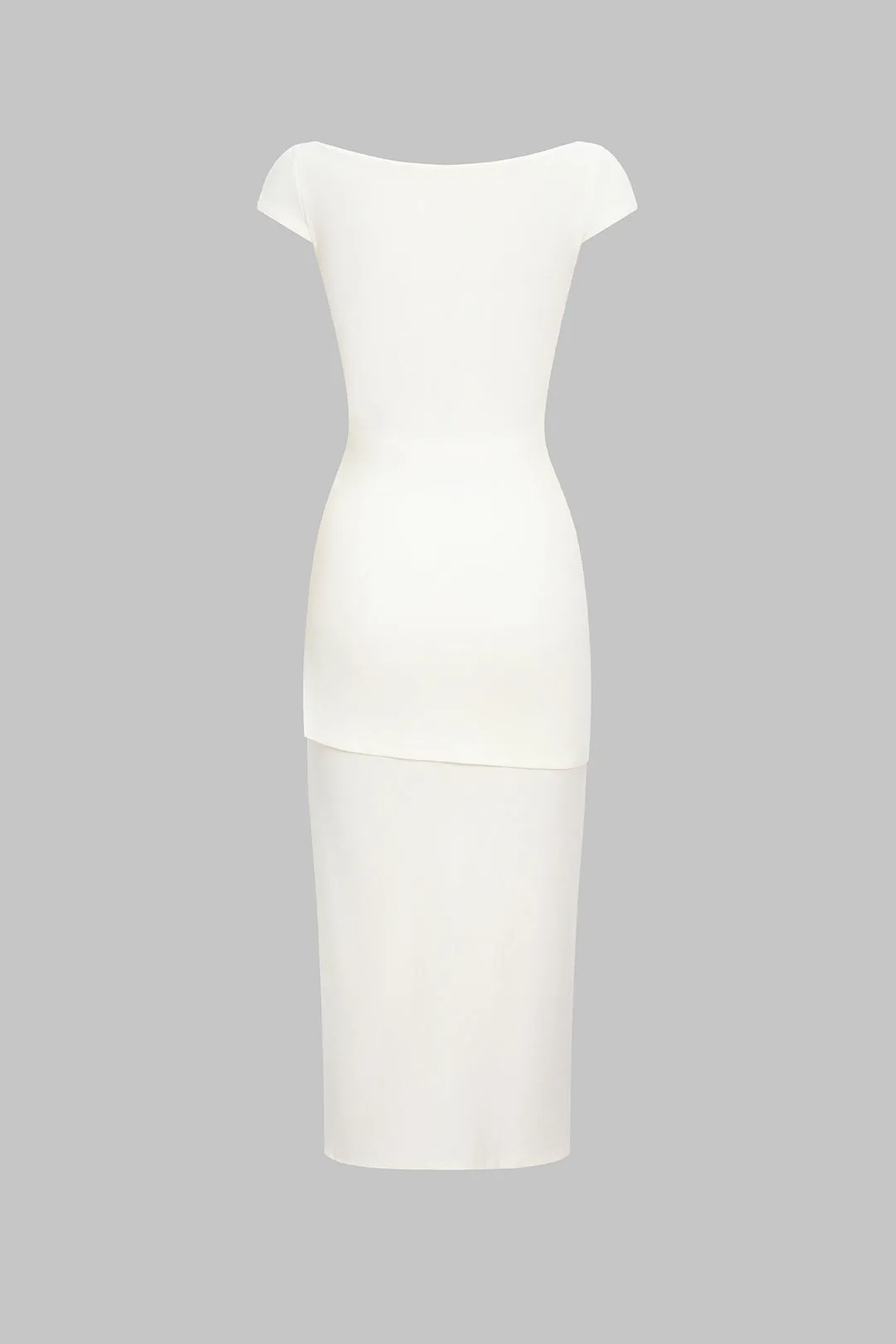 Solid Tie Midi Dress sold by Micas product image thumbnail 3