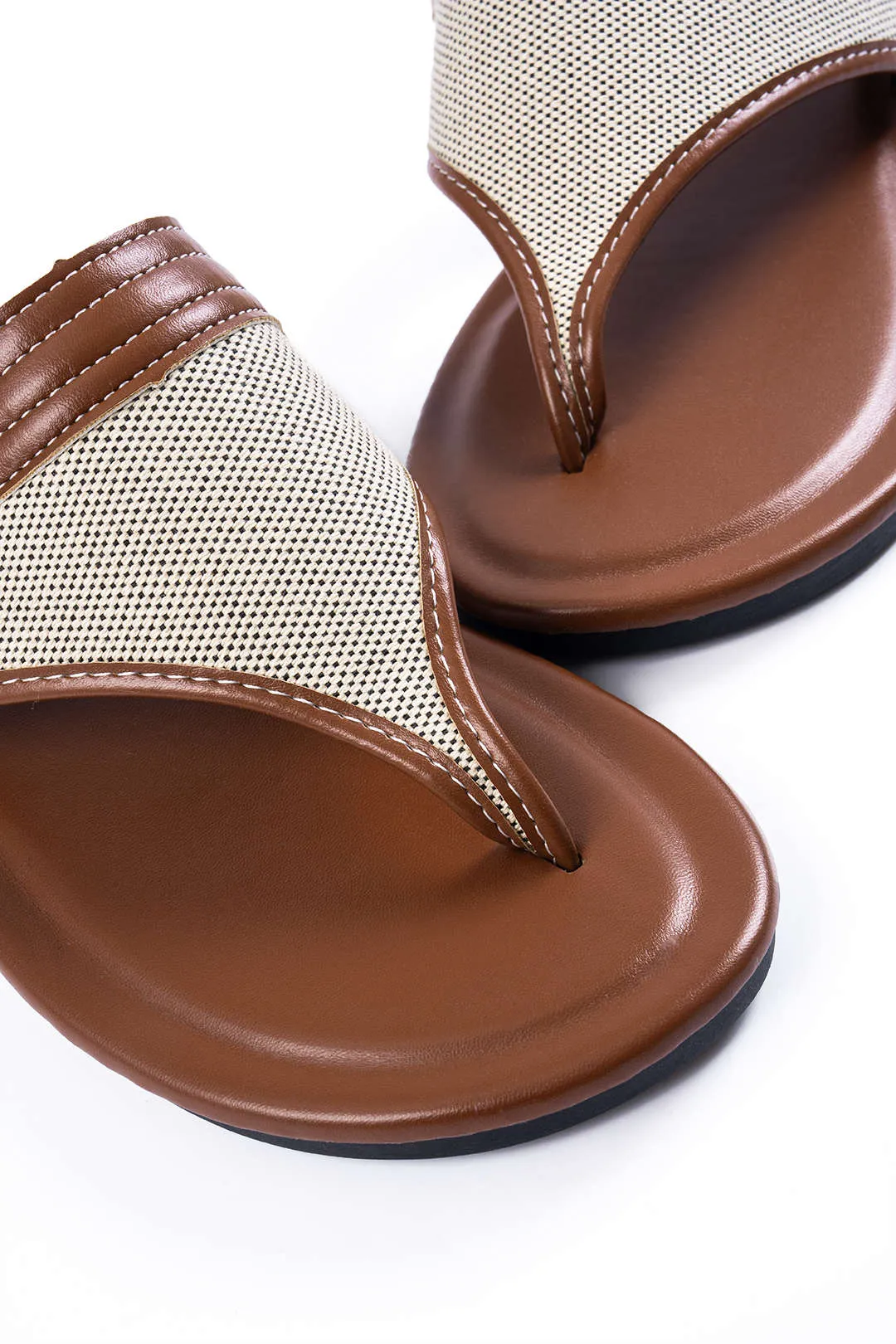 Retro Faux Leather Slippers sold by Micas product image thumbnail 3