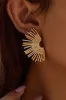 Metal Irregular Earring sold by Micas