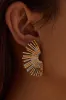 Metal Irregular Earring sold by Micas