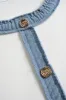 Knit Textured Button Patchwork Tank Top sold by Micas