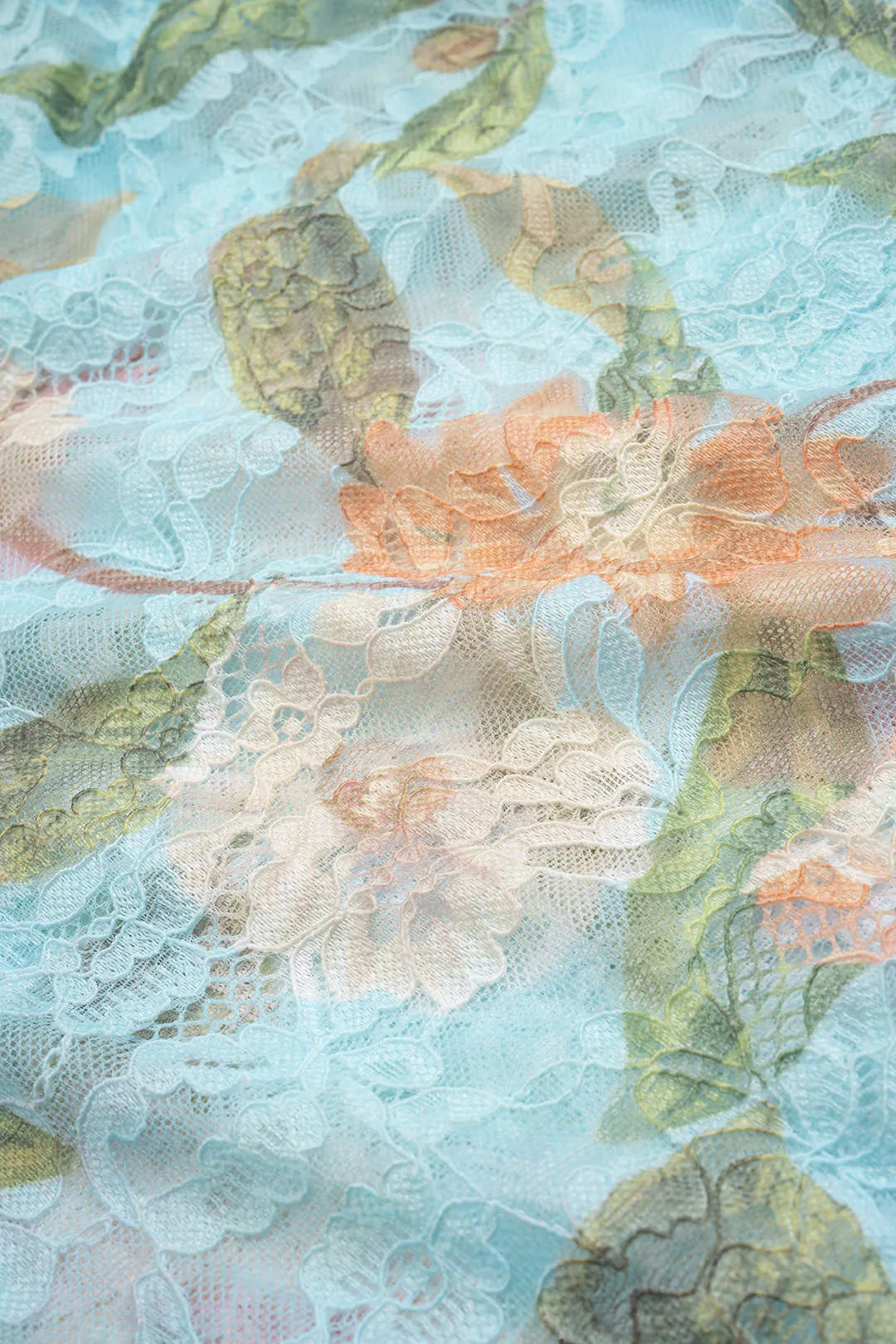 Floral Leaves Print Bustier Slip Midi Dress sold by Micas product image thumbnail 4