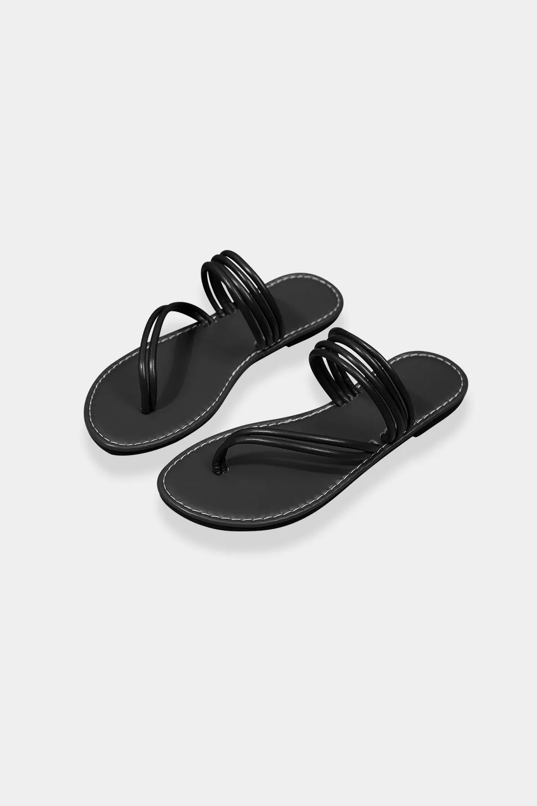 Flip-Flop Faux Leather Slippers sold by Micas product image thumbnail 2