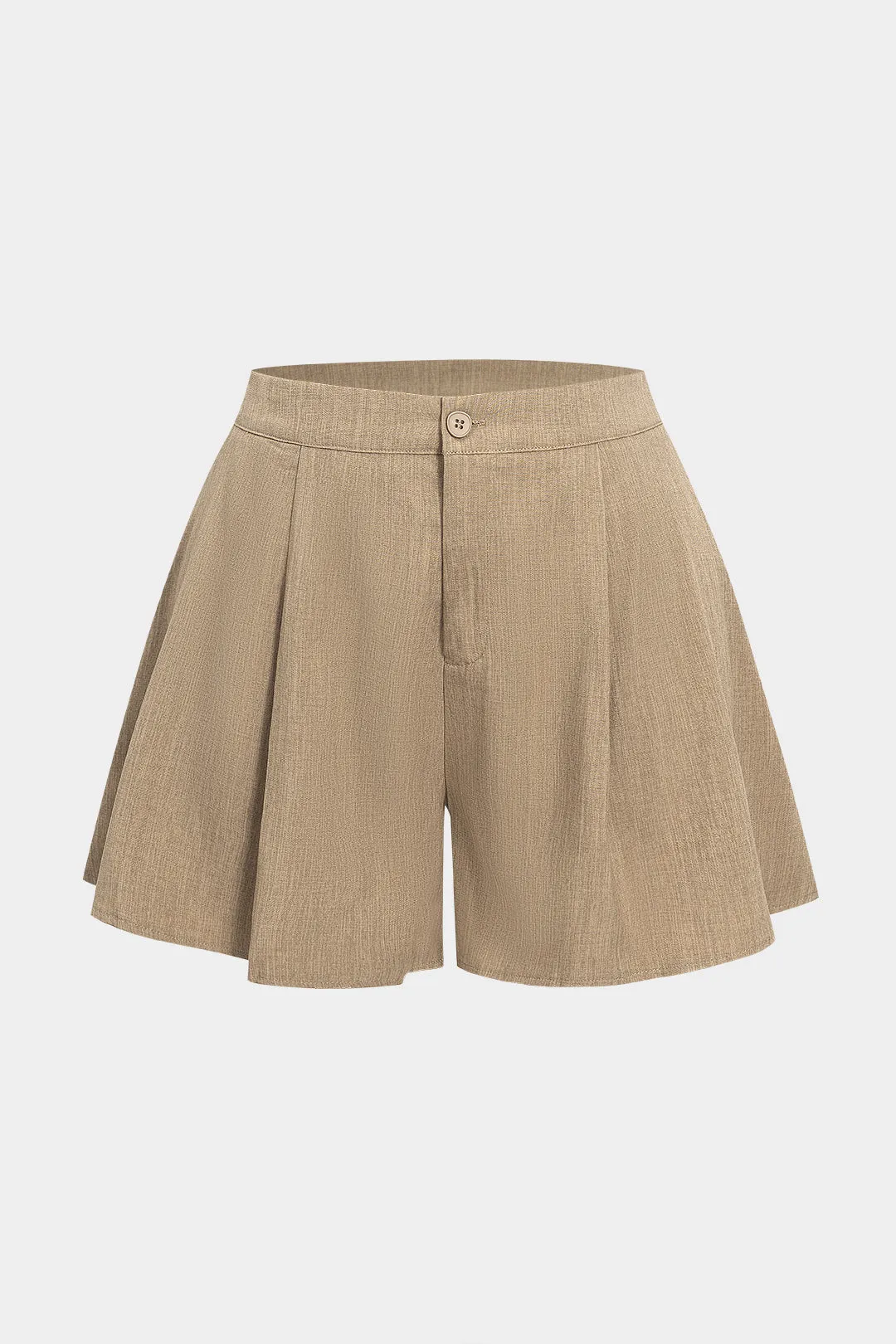 Plus Size Wide Leg High Waist Shorts sold by Micas