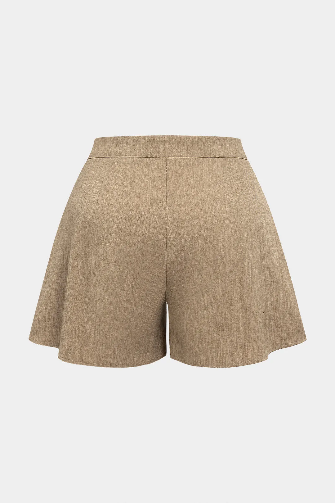 Plus Size Wide Leg High Waist Shorts sold by Micas product image thumbnail 2