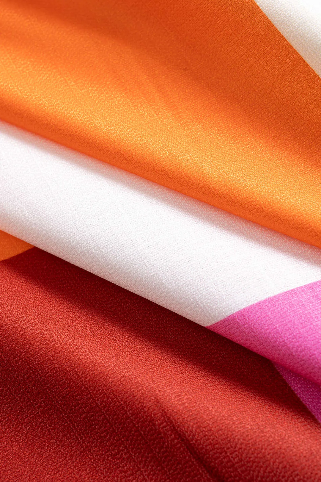 Linen Contrast Print Color Block Stripes Tie Back Sleeveless Mini Dress sold by Micas product image thumbnail 4