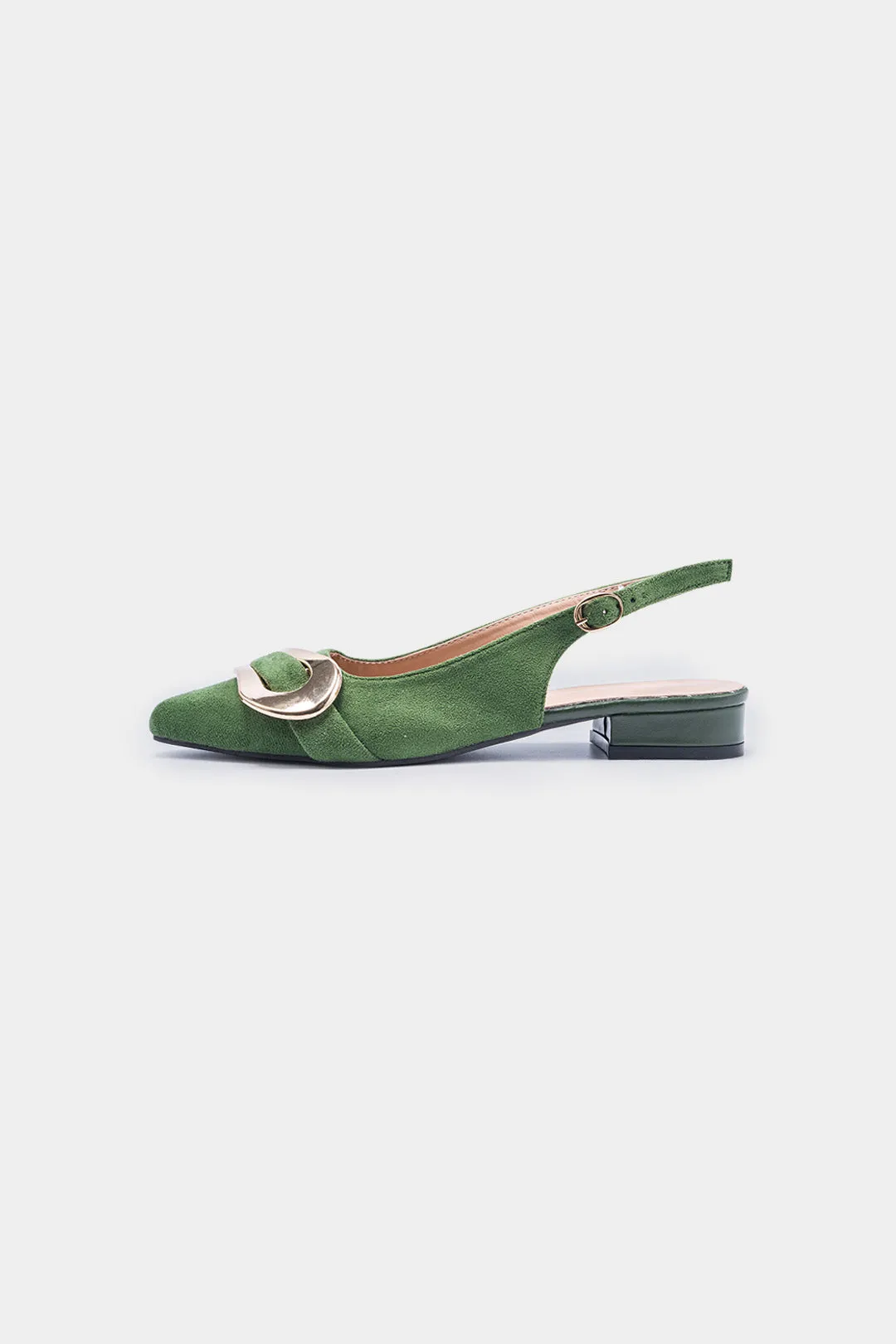 Metal Buckle Pointed Flats sold by Micas product image thumbnail 3