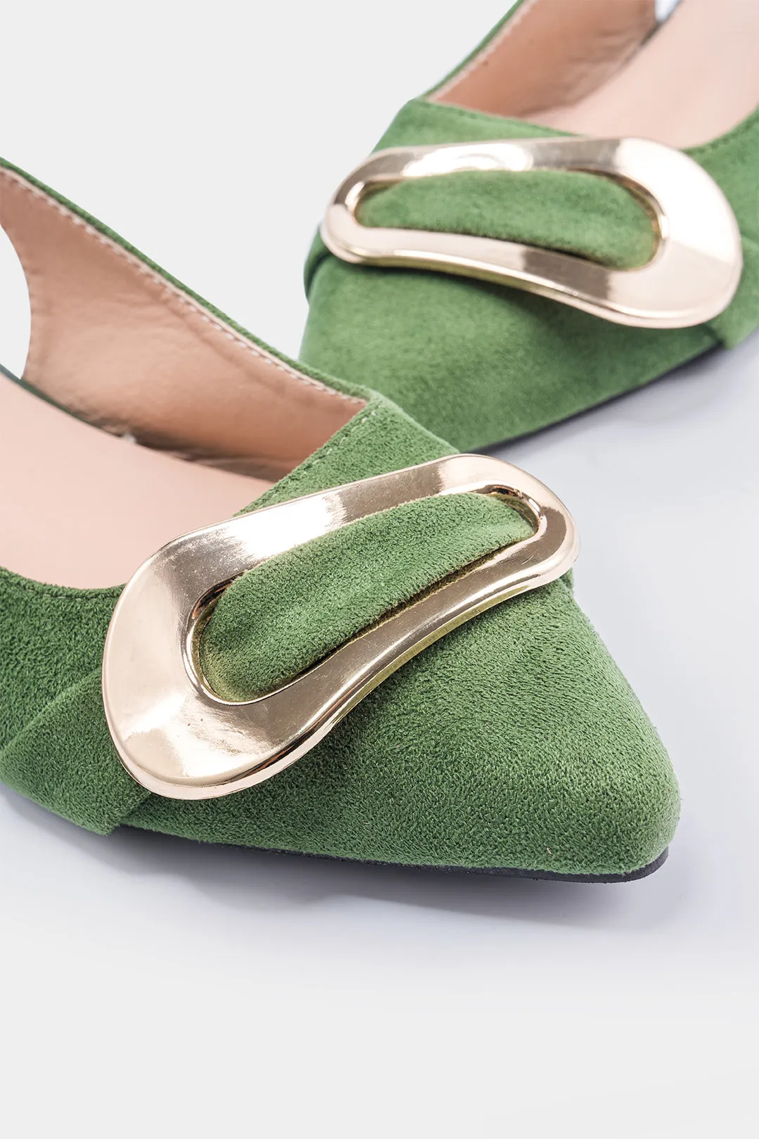 Metal Buckle Pointed Flats sold by Micas product image thumbnail 4