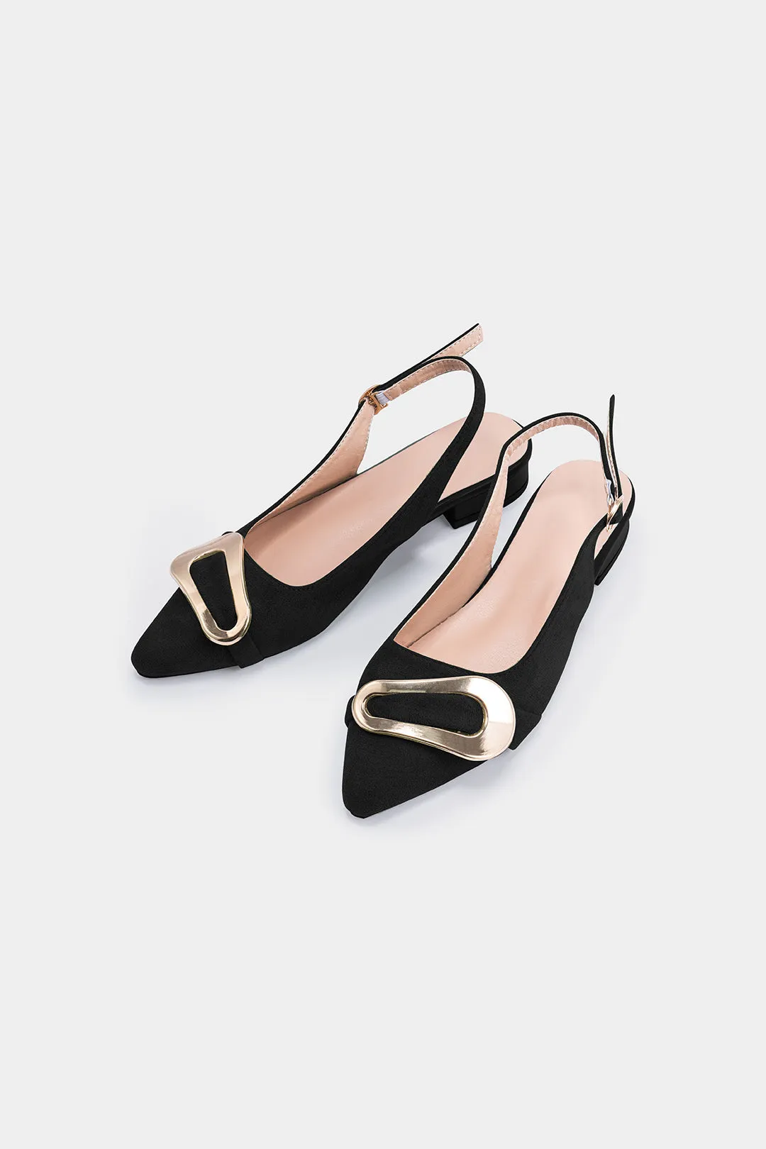 Metal Buckle Pointed Flats sold by Micas product image thumbnail 5