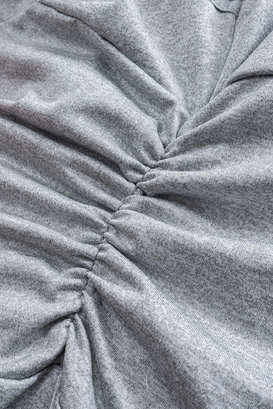 Ruched Belted Asymmetrical Short Sleeve Jumpsuit sold by Micas product image thumbnail 4