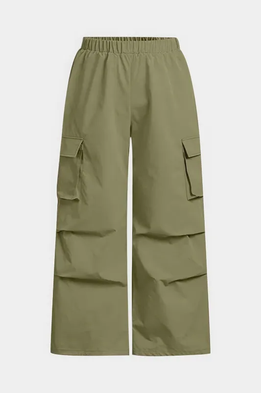 Plus Size Pocket Ruched Trousers sold by Micas