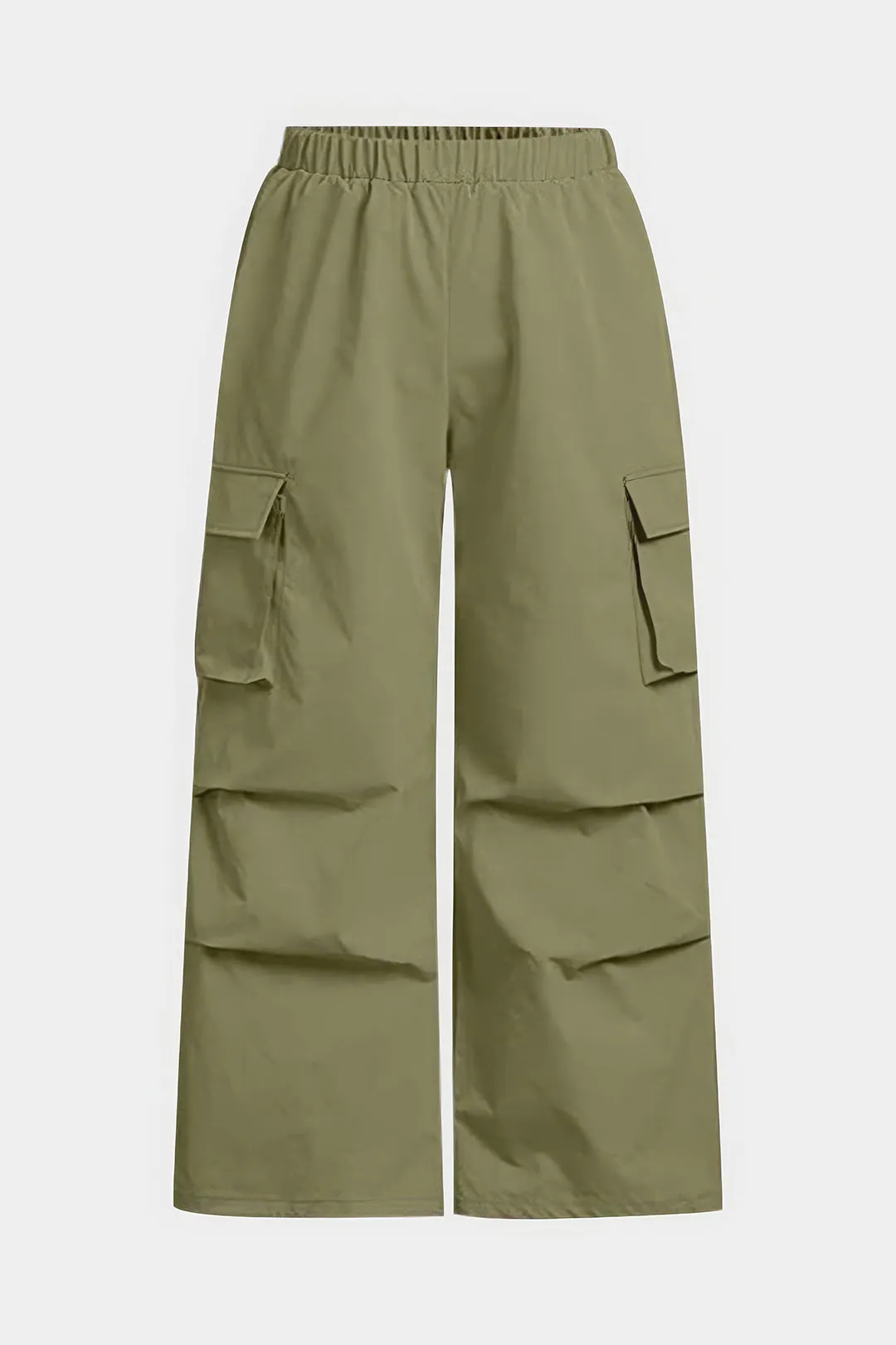 Plus Size Pocket Ruched Trousers sold by Micas