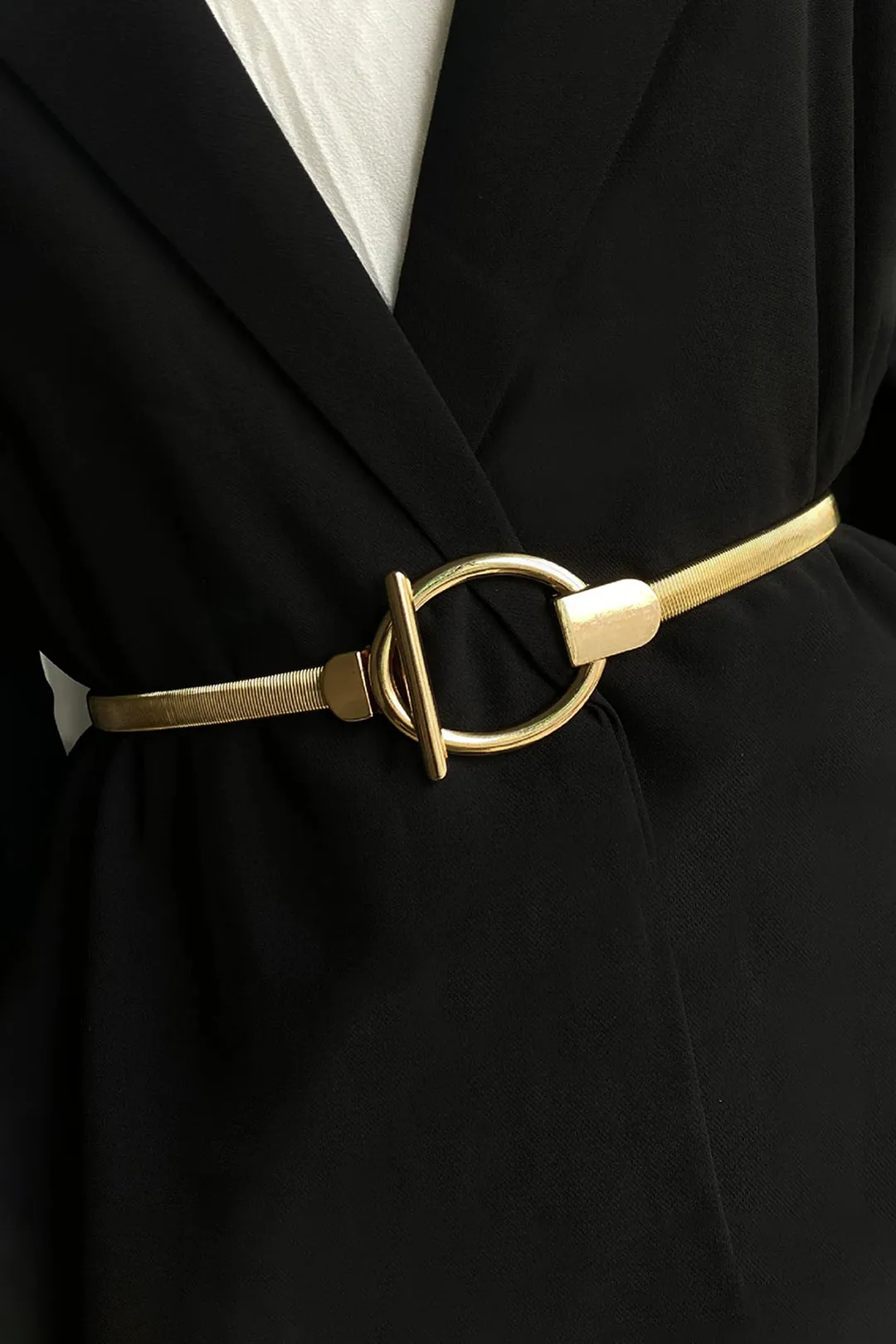 Metal Chain Decorative Waist Belt sold by Micas