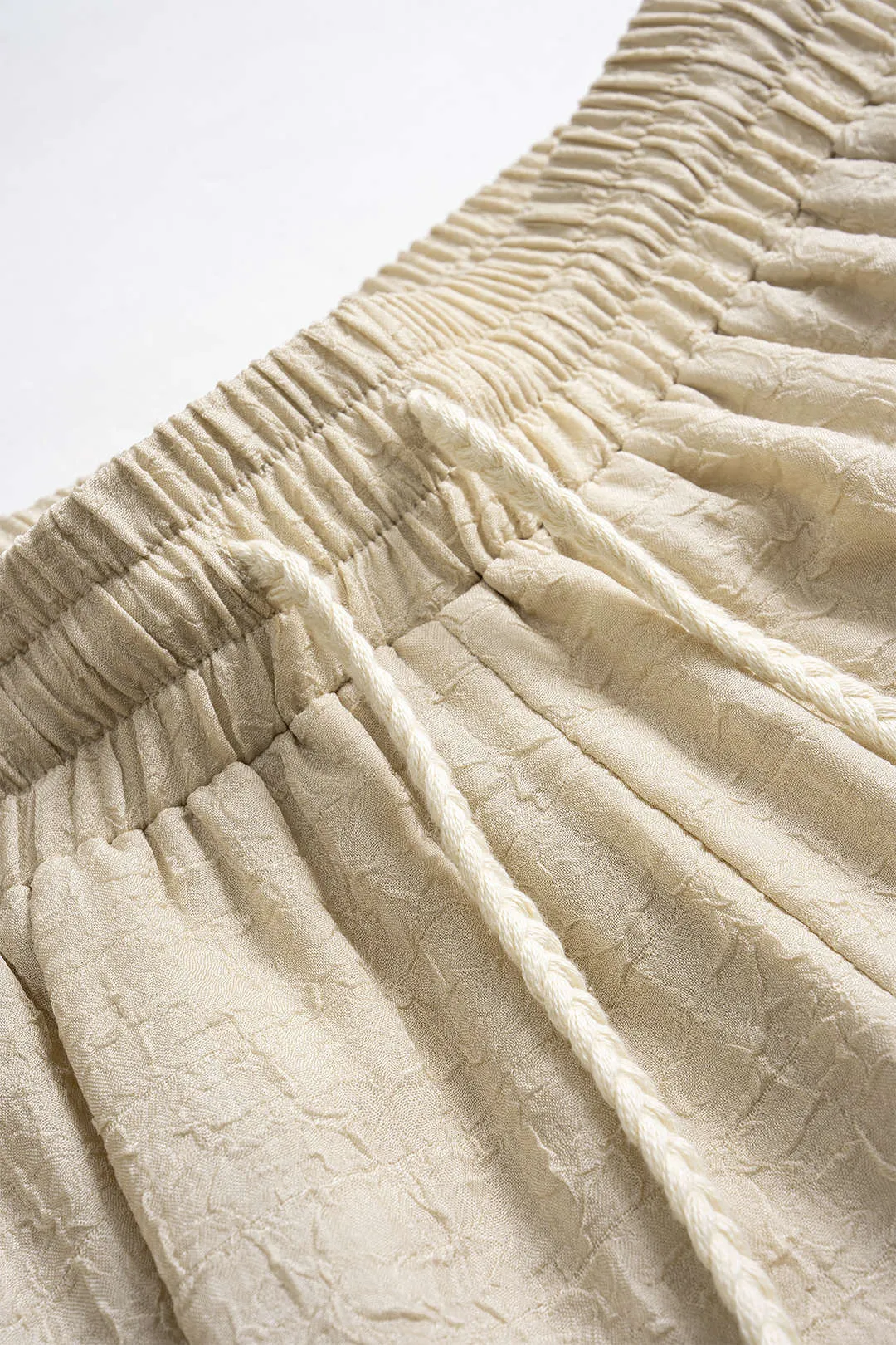 Drawstring Tie-Up Shorts sold by Micas product image thumbnail 3