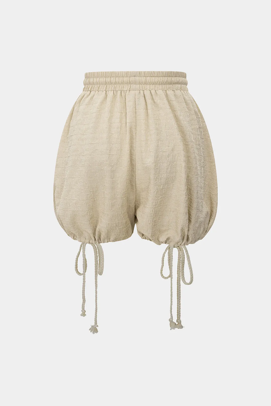 Drawstring Tie-Up Shorts sold by Micas product image thumbnail 2