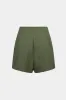 Metallic Asymmetrical Shorts sold by Micas