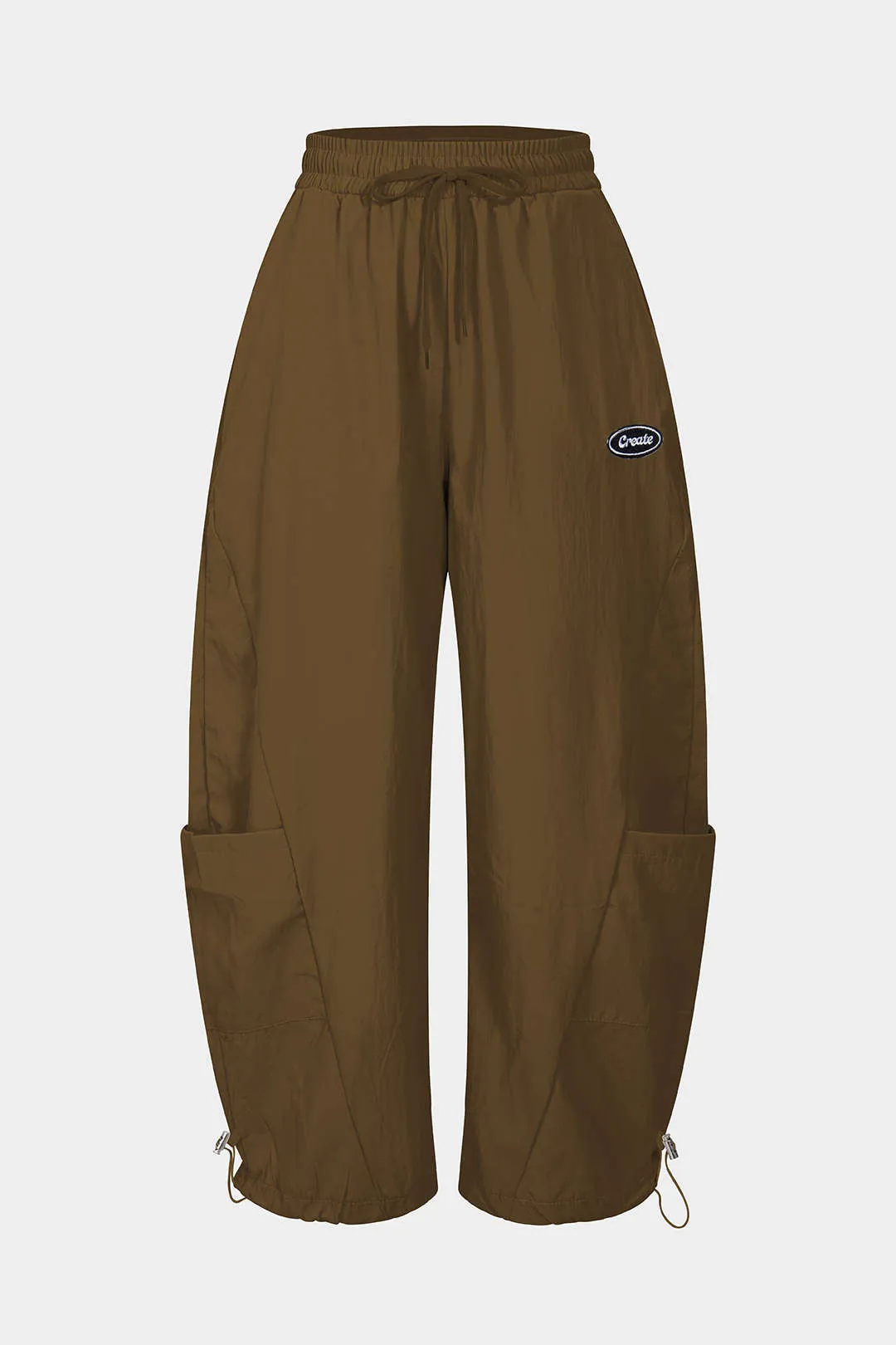 Drawstring brede benlomme tønde bukser sold by Micas product image thumbnail 5