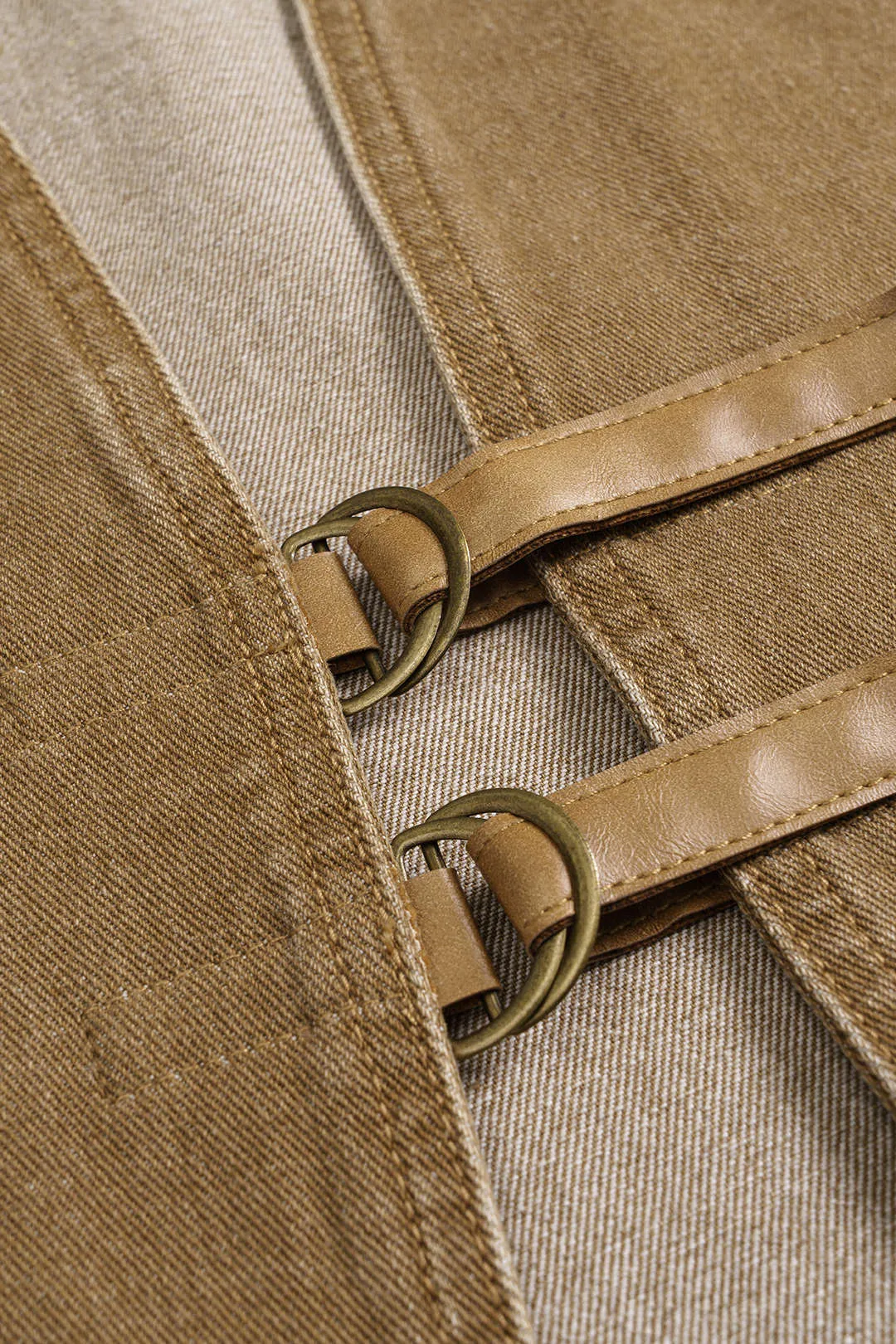 Denim v-hals lommevest sold by Micas product image thumbnail 3