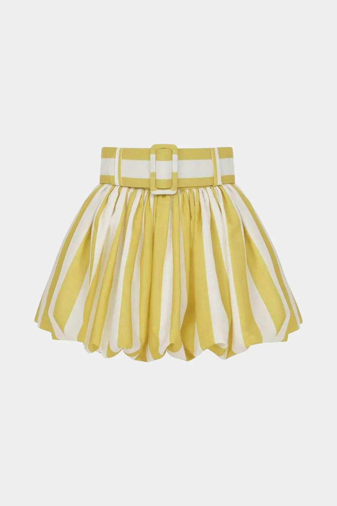 Kontrast Stripe Print Ruched Shorts sold by Micas