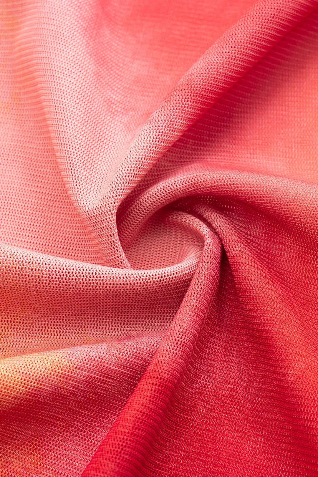 Mesh Tie Dye Print Ruched Slit nederdel sold by Micas product image thumbnail 4