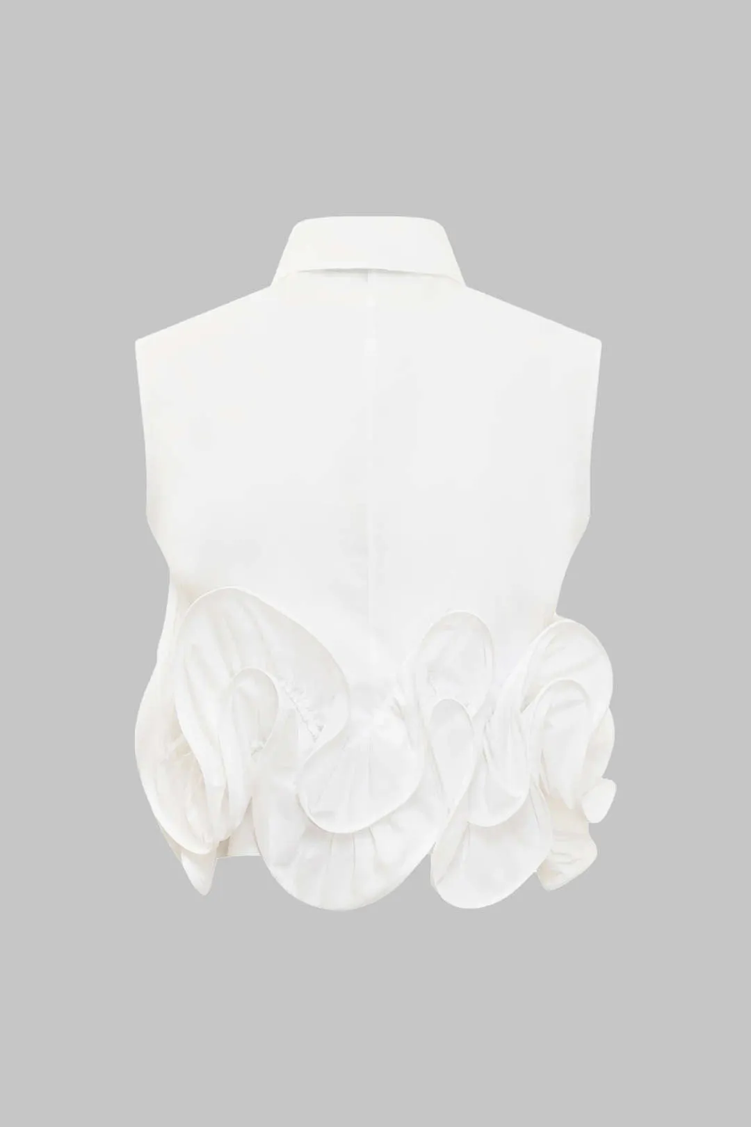 Knap ruffle ruched tank top sold by Micas product image thumbnail 2