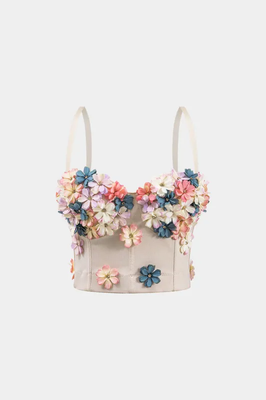 3D broderi slip cami top sold by Micas