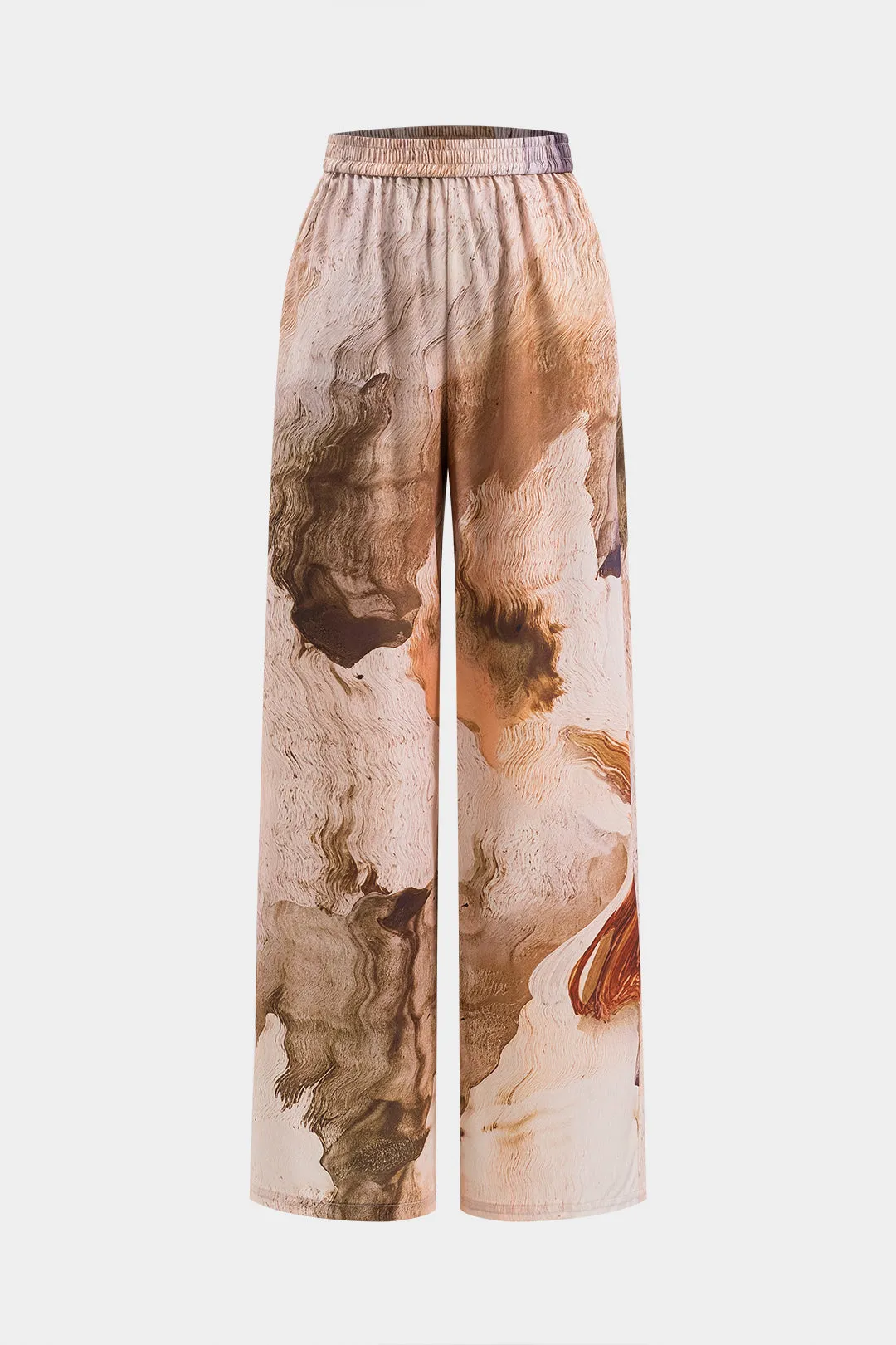 Retro print brede benbukser sold by Micas