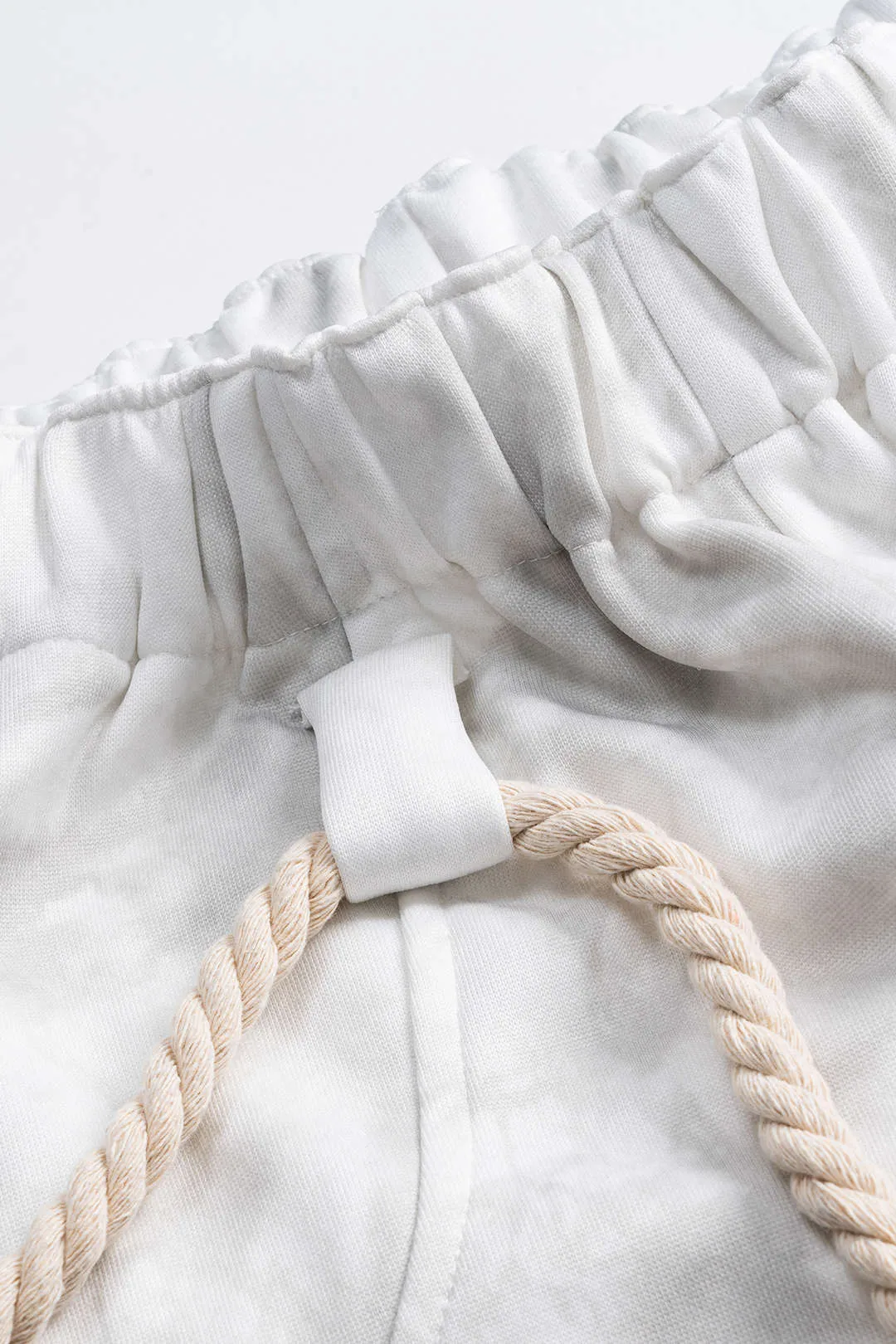 Marmorbind farvestof udskrivning binding brede ben bukser sold by Micas product image thumbnail 3