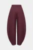 Linen Solid Barrel Trousers sold by Micas