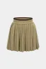 Knit Patchwork High Waist Skirt sold by Micas