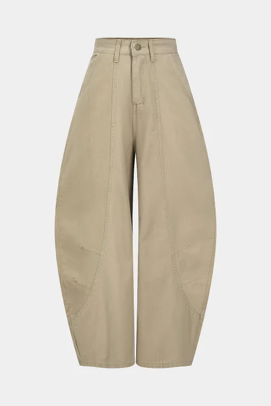 Denim tønde jeans made by Micas