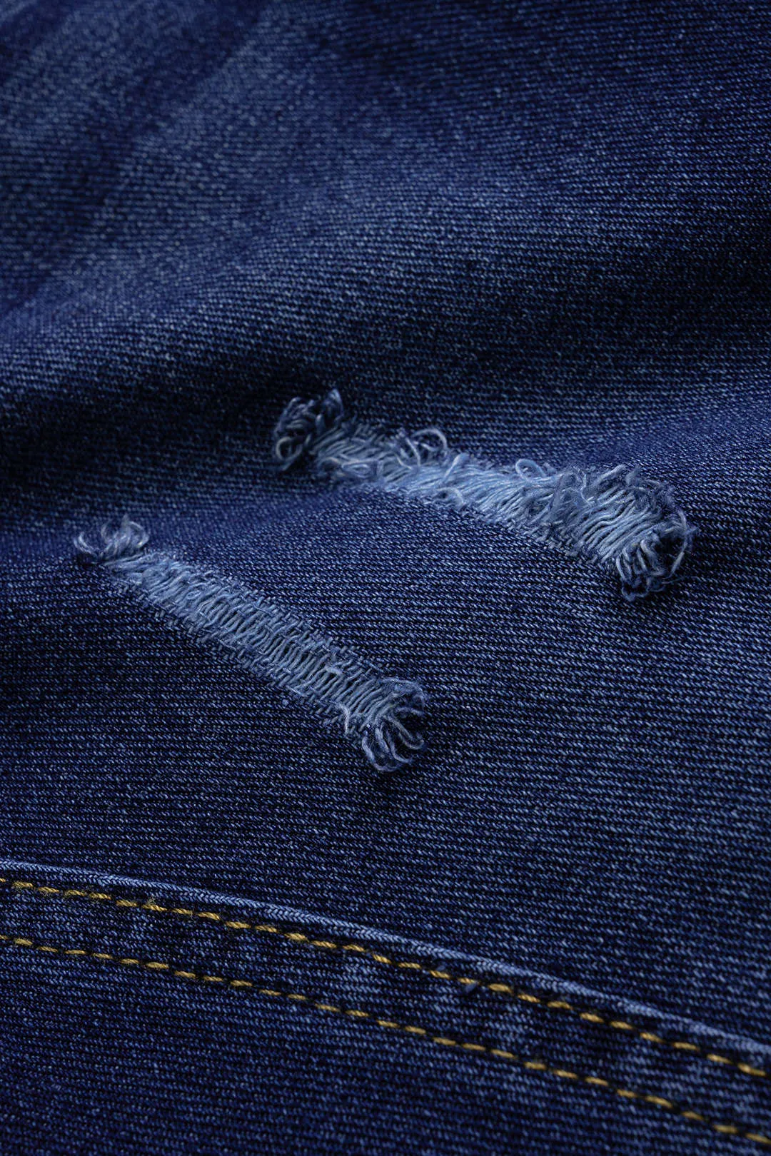 Denim Ripped Barrel Jeans sold by Micas product image thumbnail 3