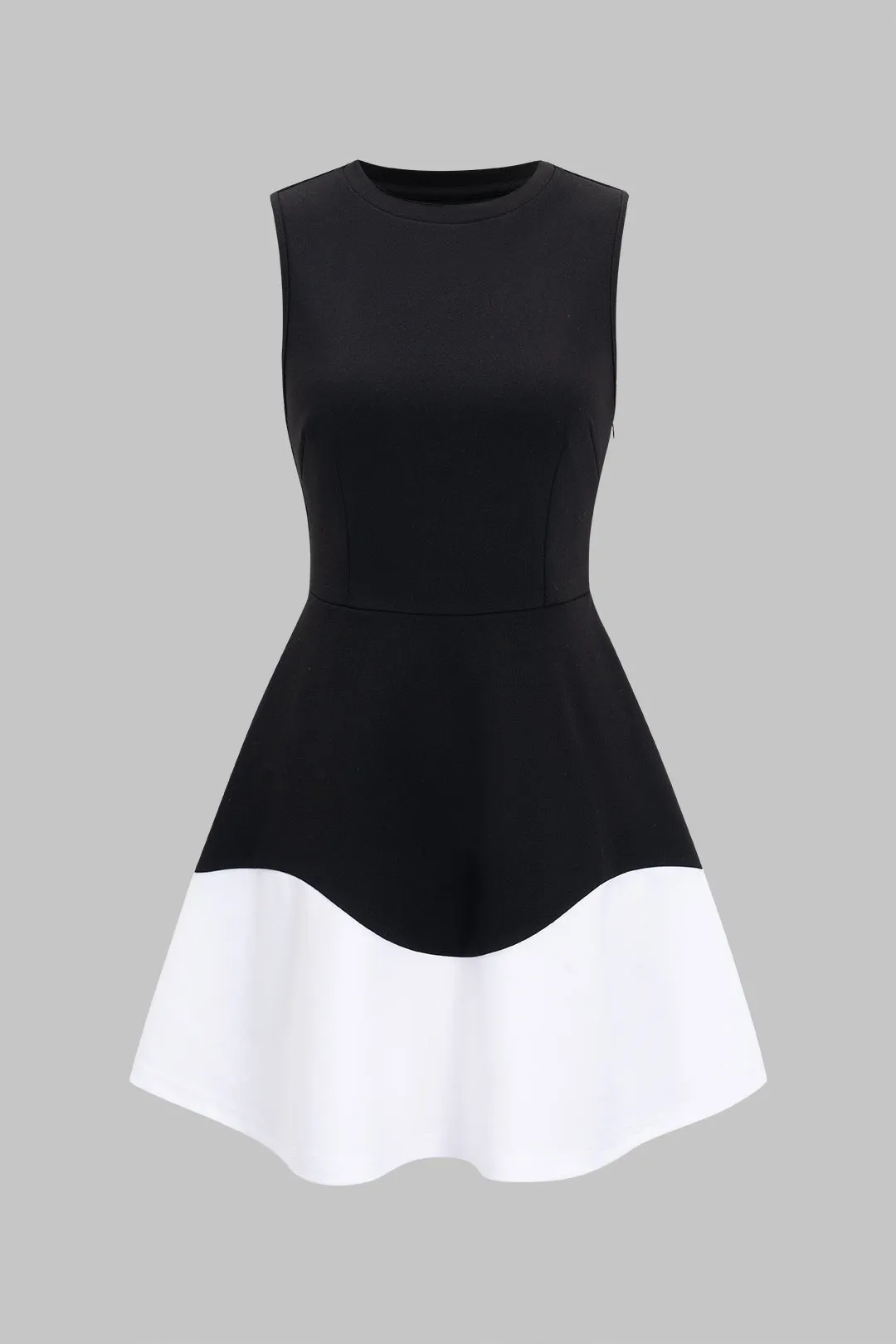 Contrast Tank Sleeveless Mini Dress sold by Micas