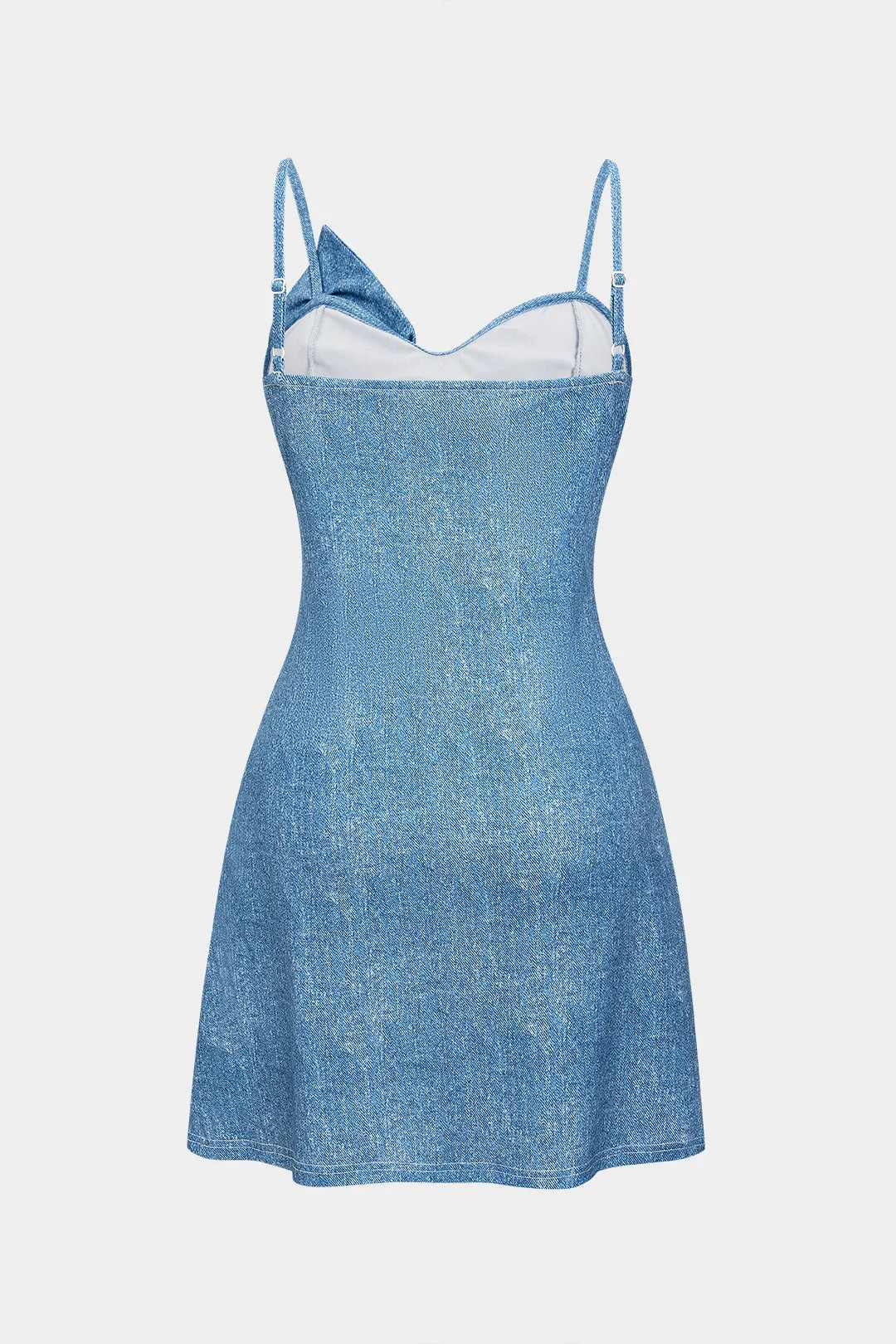 Twist Knot Slip Sleeveless Mini Dress sold by Micas product image thumbnail 2