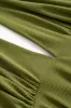 Halter V-Neck Backless Knotted Sleeveless Maxi Dress sold by Micas