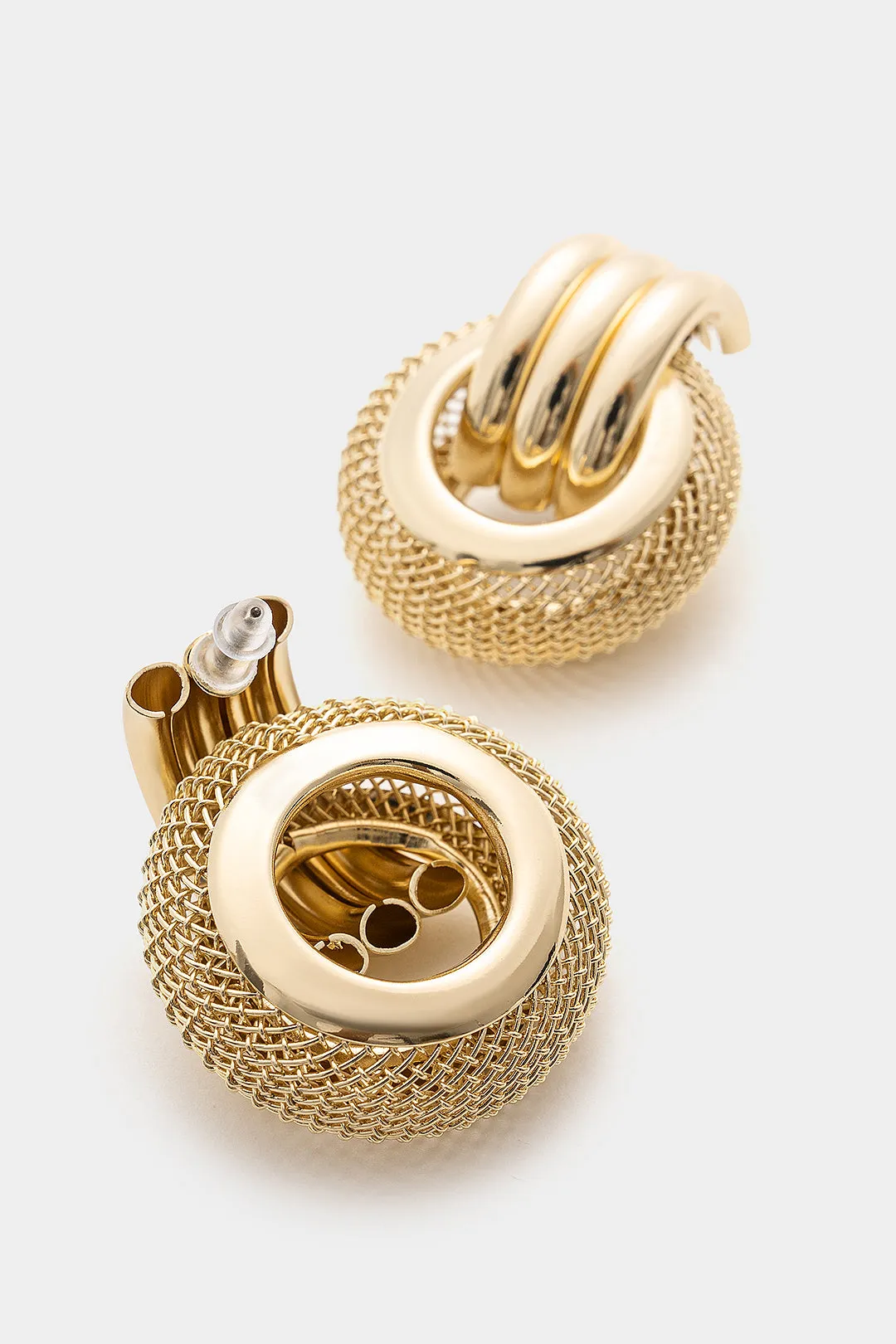 Metal Circle Earring sold by Micas product image thumbnail 3