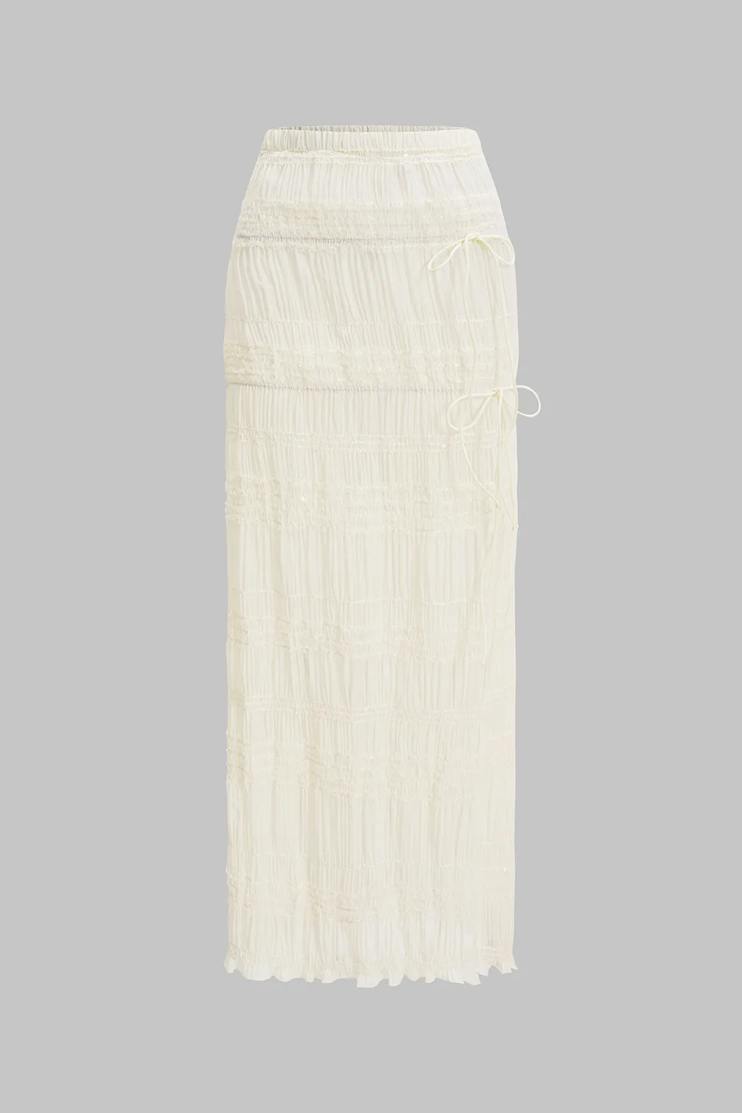 Chiffon top og nederdel sæt sold by Micas product image thumbnail 4