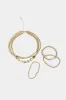 Metallic Bead Multi-Layer Accessories Set sold by Micas