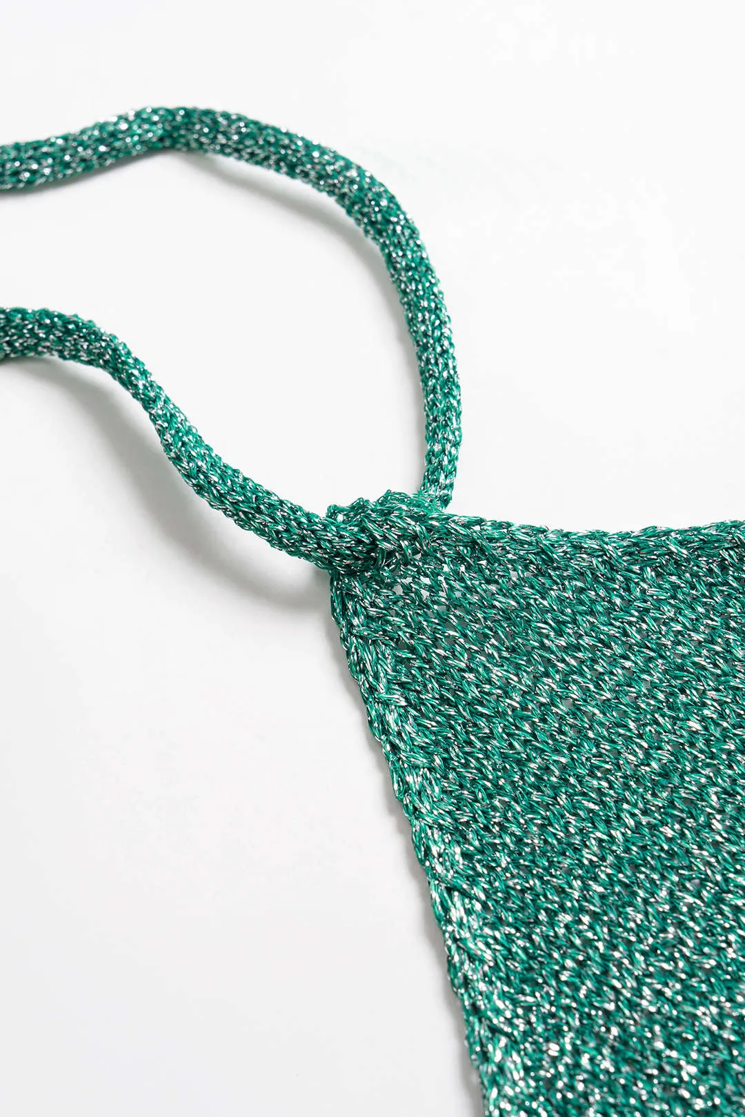 Knit Halter Tie-Back Cami Top sold by Micas product image thumbnail 3