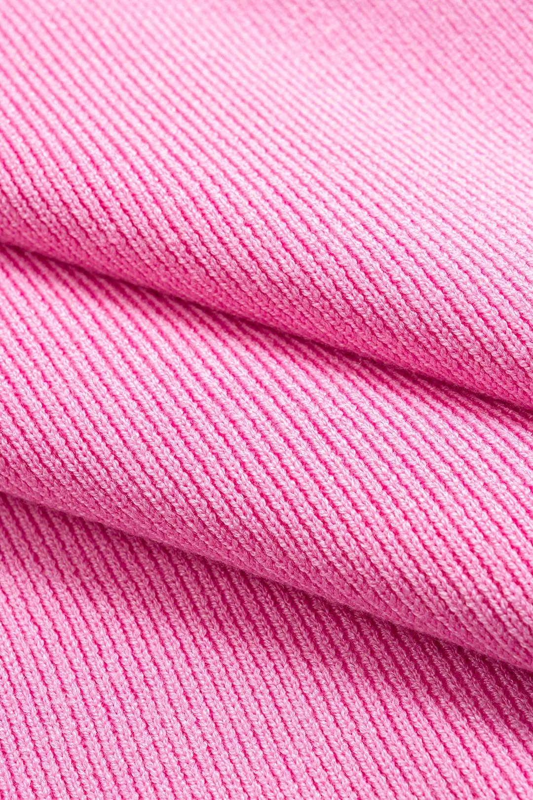 Knit Contrast Binding Belted Strapless Sleeveless Dress sold by Micas product image thumbnail 5