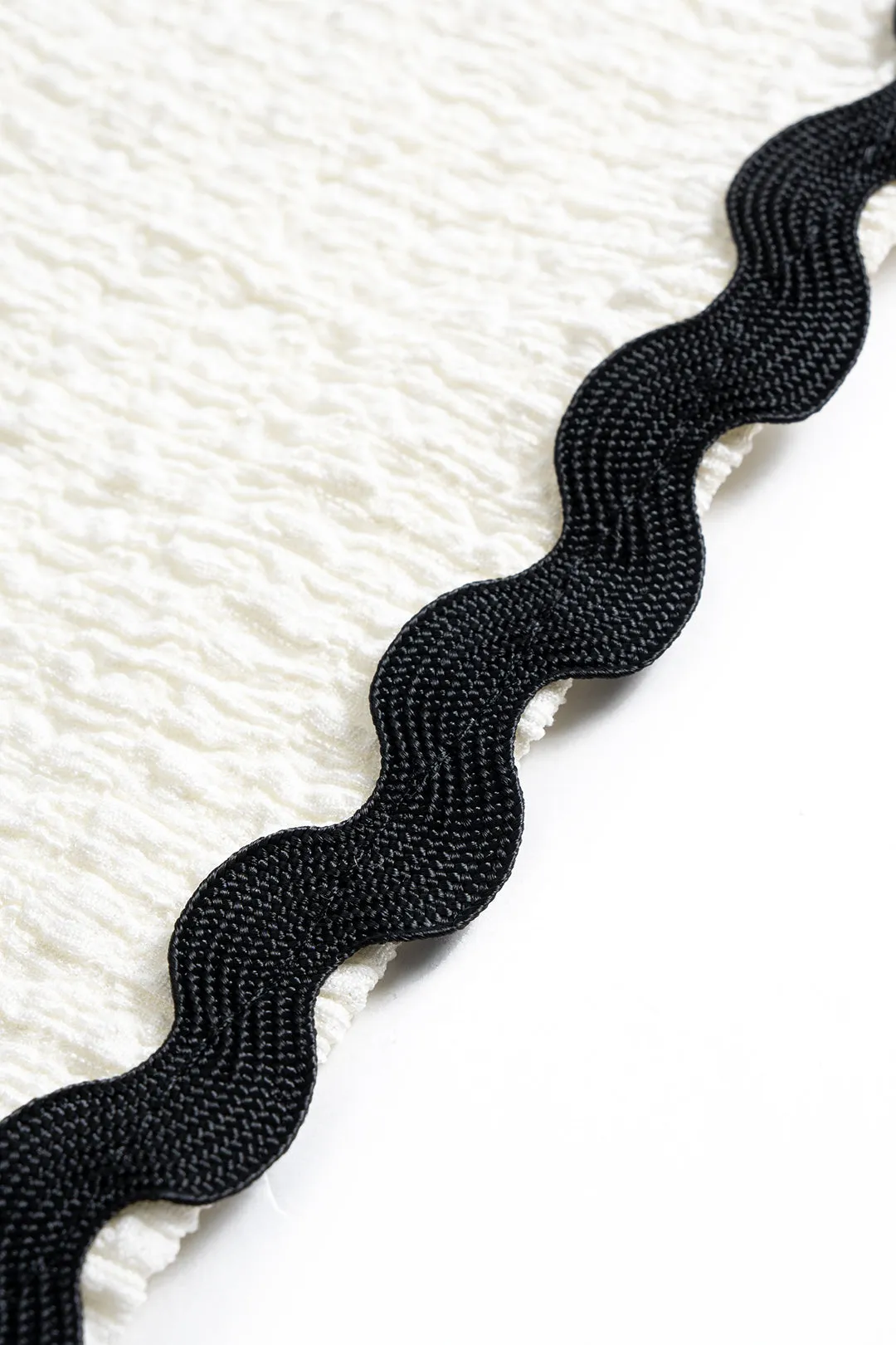 Contrast Binding Tie-Back Tube Top And Skirt Set sold by Micas product image thumbnail 3