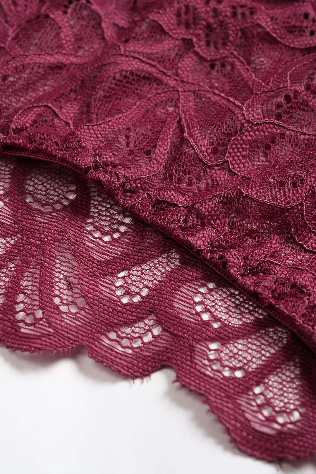 Lace Trim Lingerie Garter Set sold by Micas product image thumbnail 4