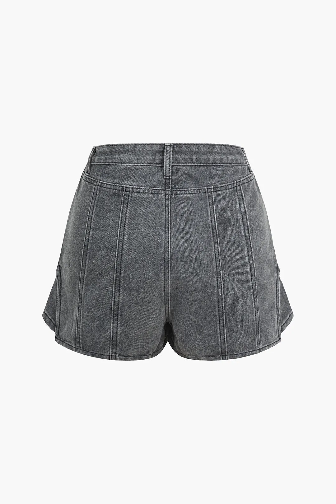 Denim Washed Pocket Jorts sold by Micas product image thumbnail 2