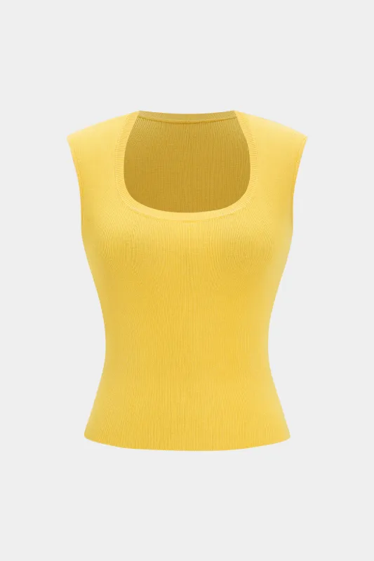 Basic Solid Tank Top sold by Micas